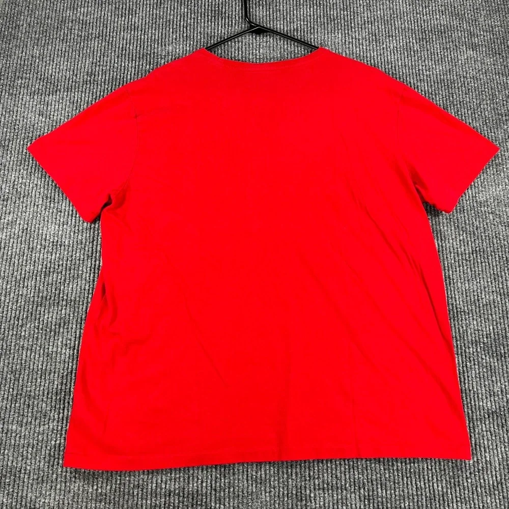Polo Ralph Lauren Shirt Mens XL Extra Large Red Short Sleeve Crew Casual Comfort